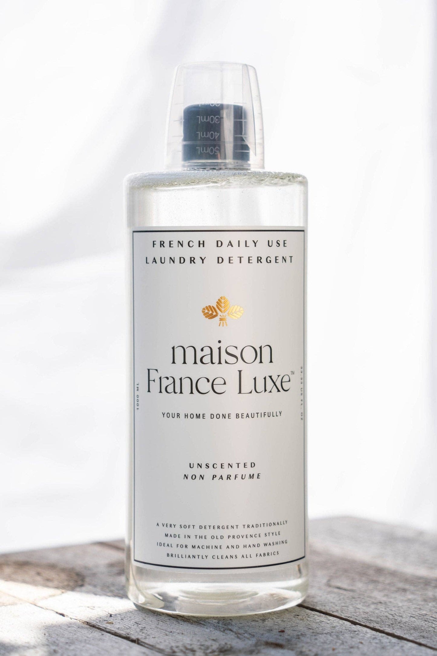 French Laundry Detergent - Daily Use: Parfum Racine de Gingembre - Ginger Root