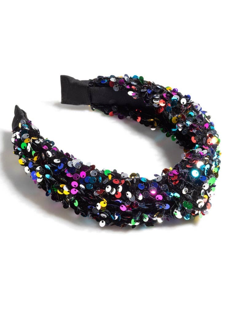 Sequined Headband PNK