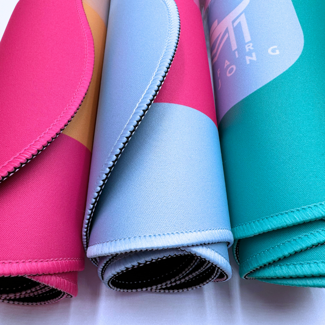 MINI MAHJONG MAT Blue Center
