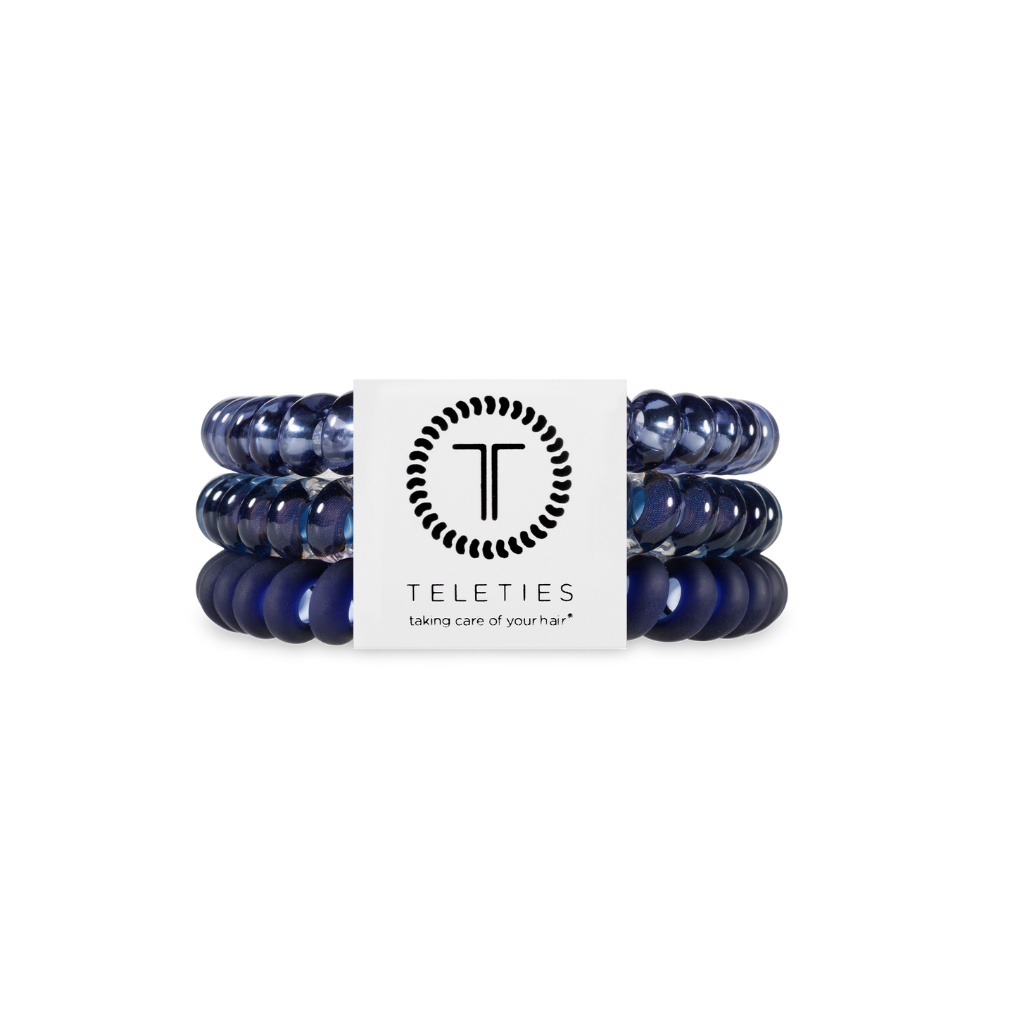 Nightfall Navy Hair Ties Small