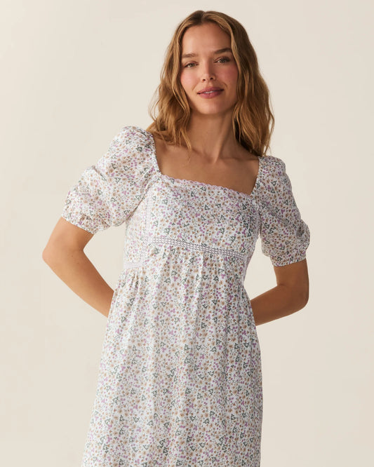 Lucienne Nightgown-Meadow Bloom