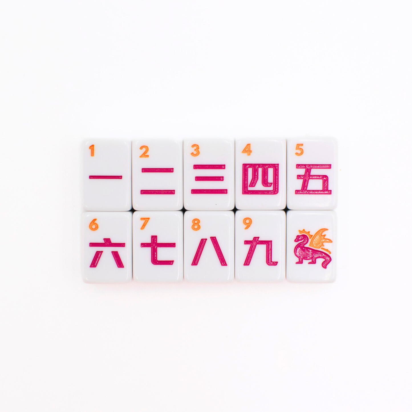 MINI TRAVEL MAHJONG White