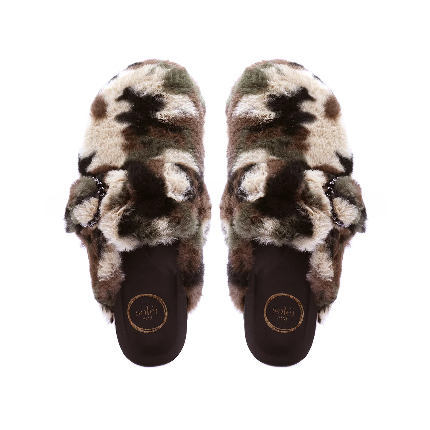 Aspen Fur Clog-Camo