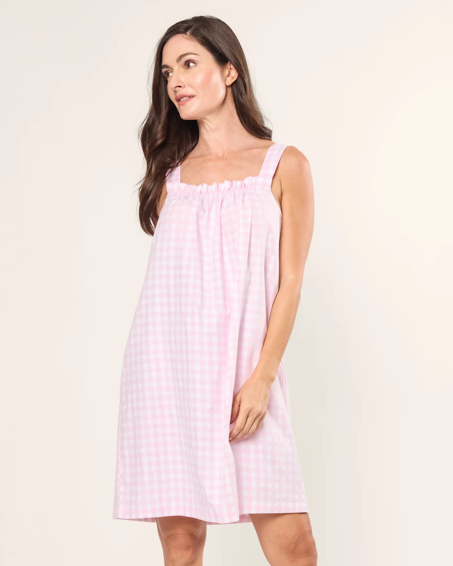 Annabelle Nightgown Pink Gingham