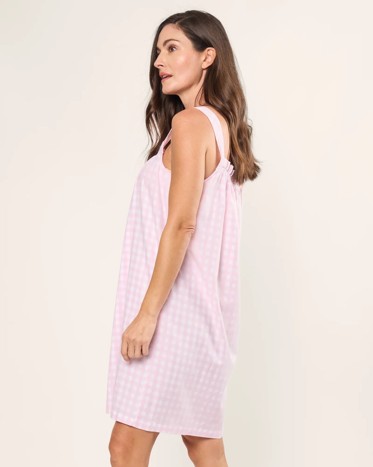 Annabelle Nightgown Pink Gingham