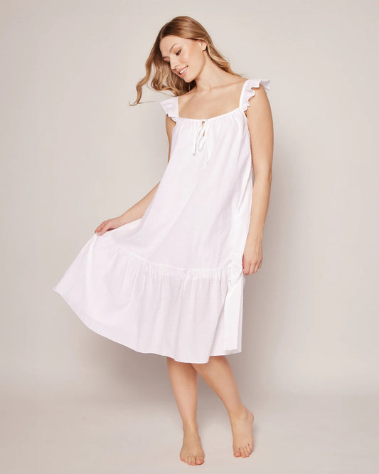 Swiss Dots Celeste Nightgown