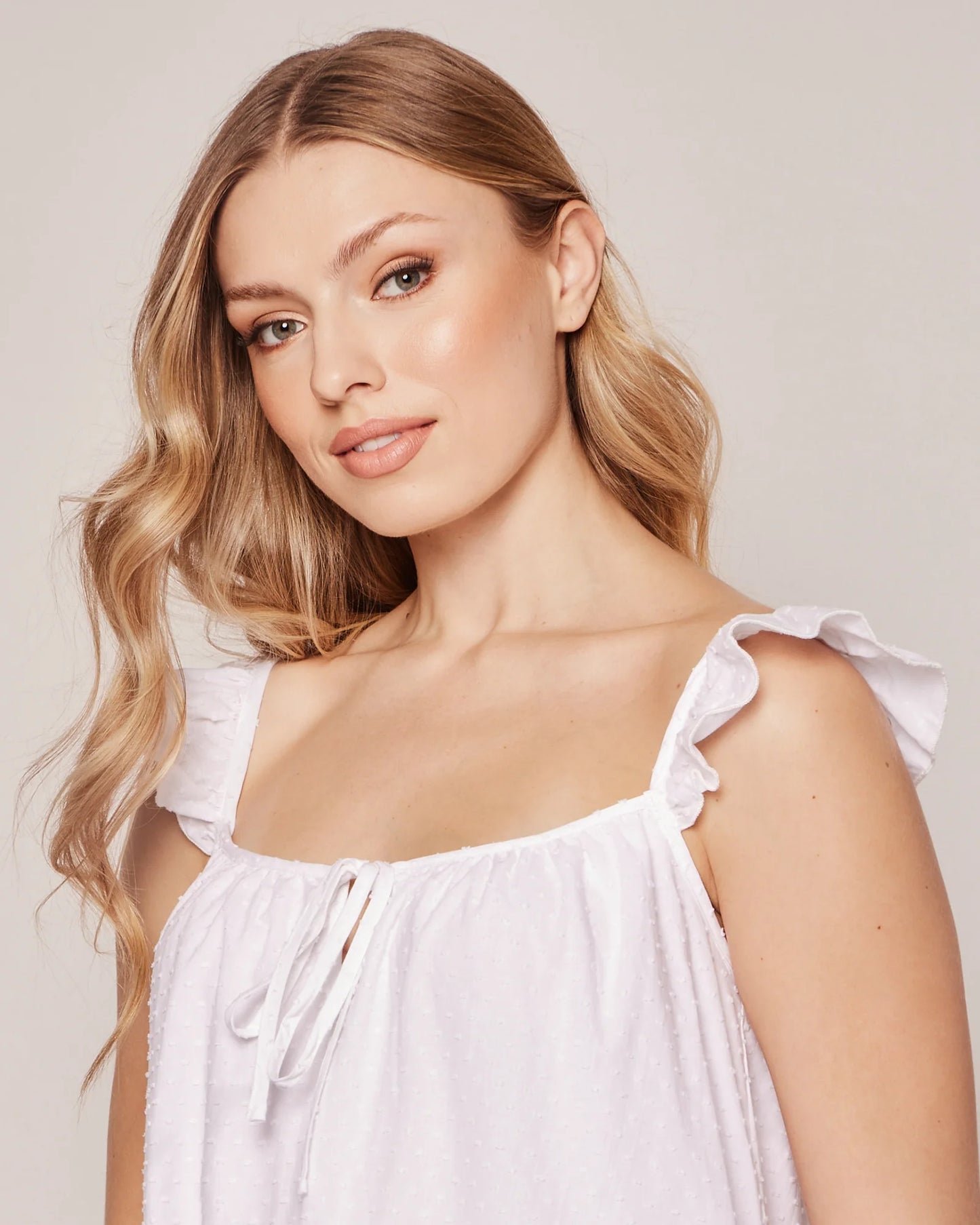 Swiss Dots Celeste Nightgown
