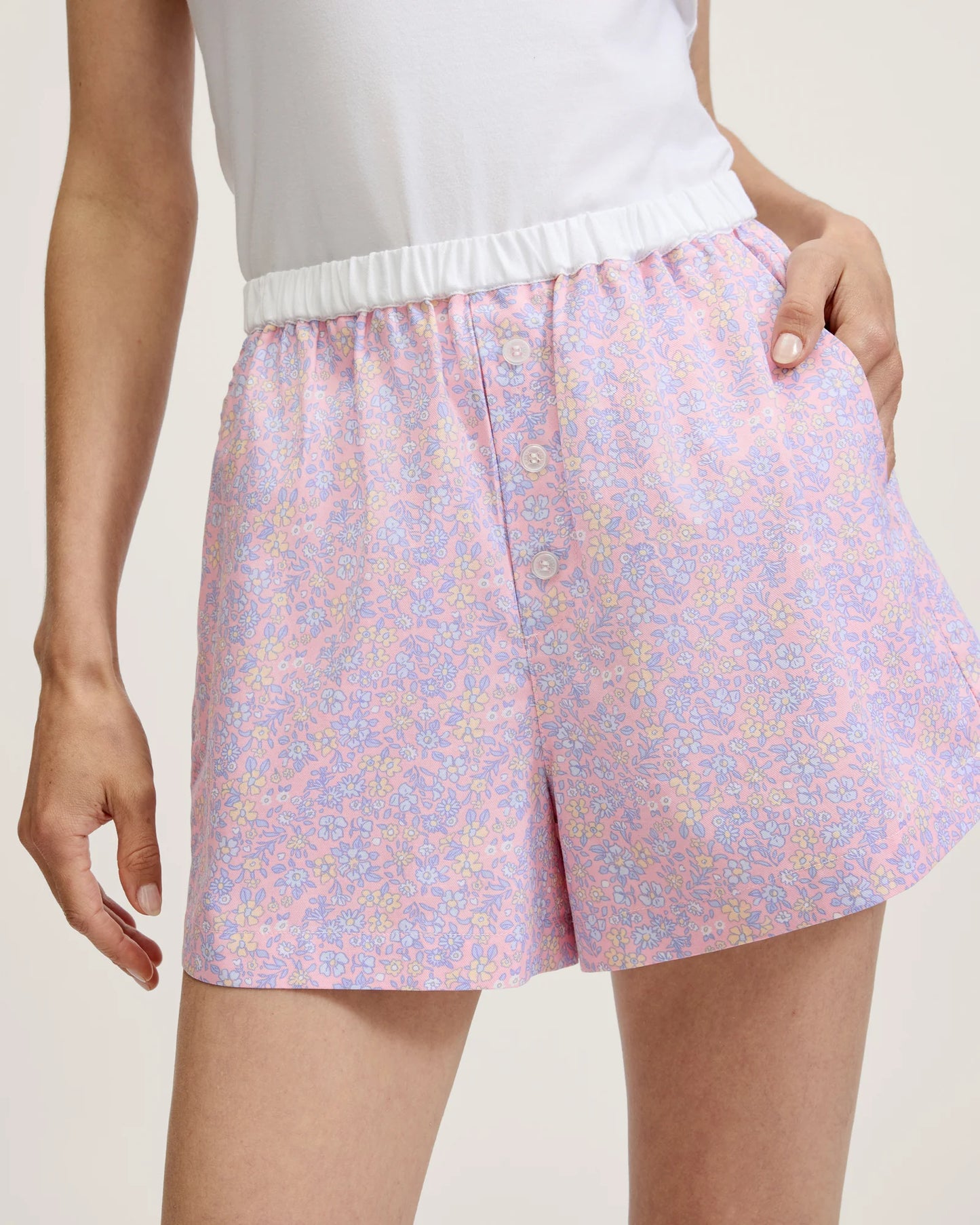 Fleur Blush Short