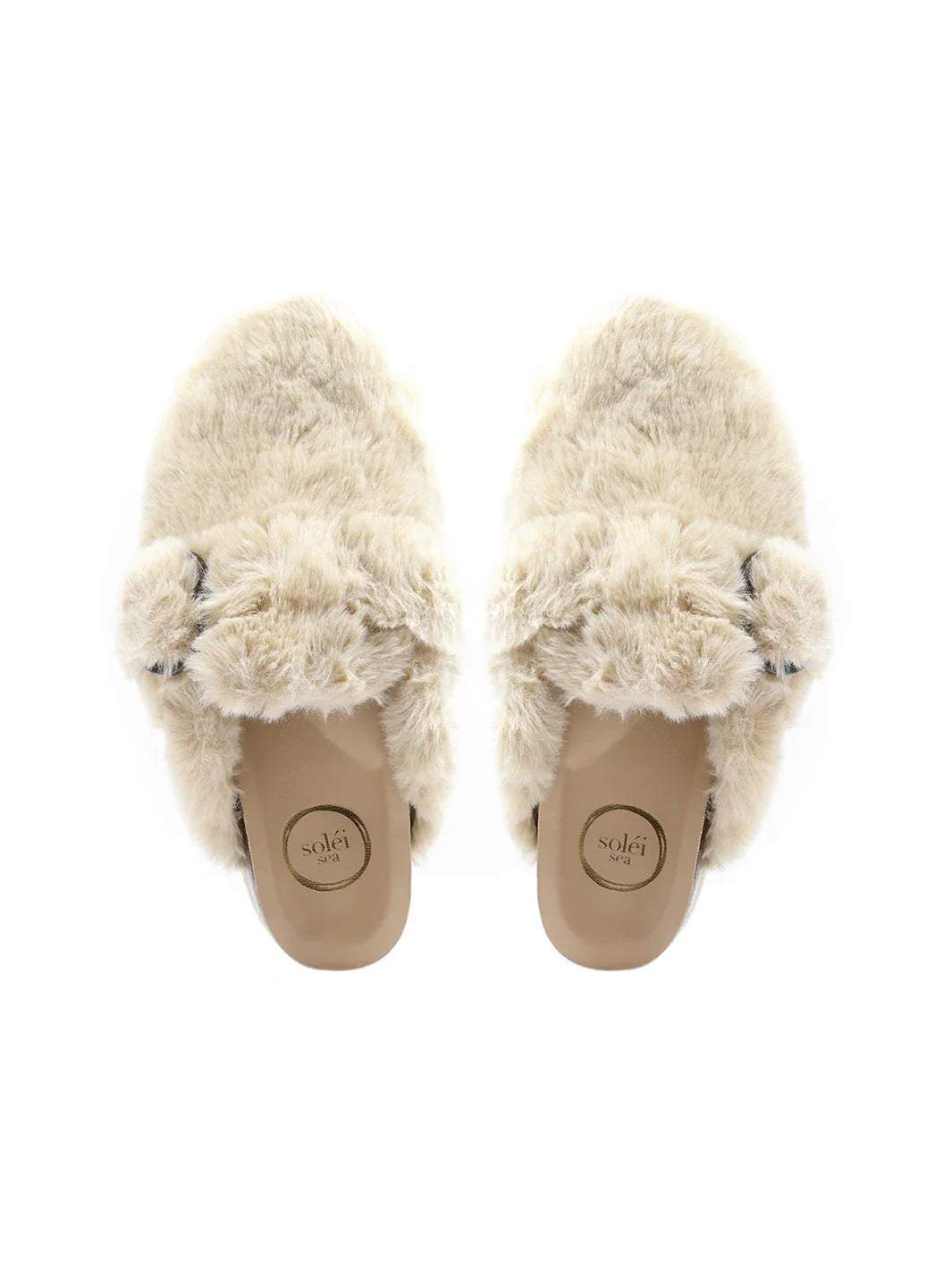 Aspen Fur Clog-Snow