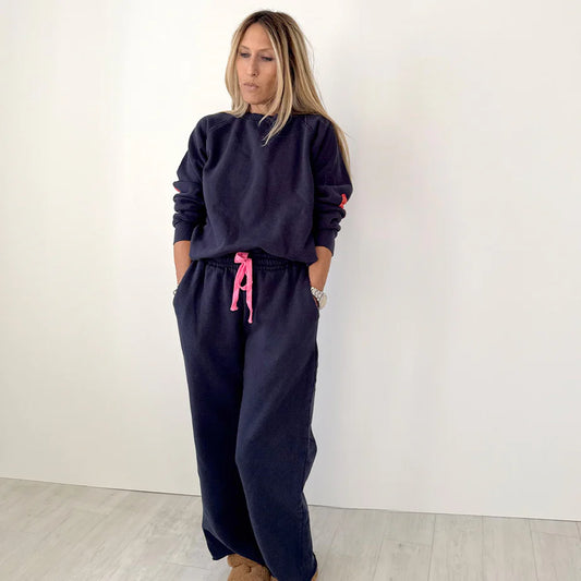 Benton Imperfect Heart Patch Sweatshirt