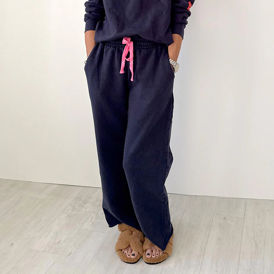 Weekend Barb Sweatpant-Indigo