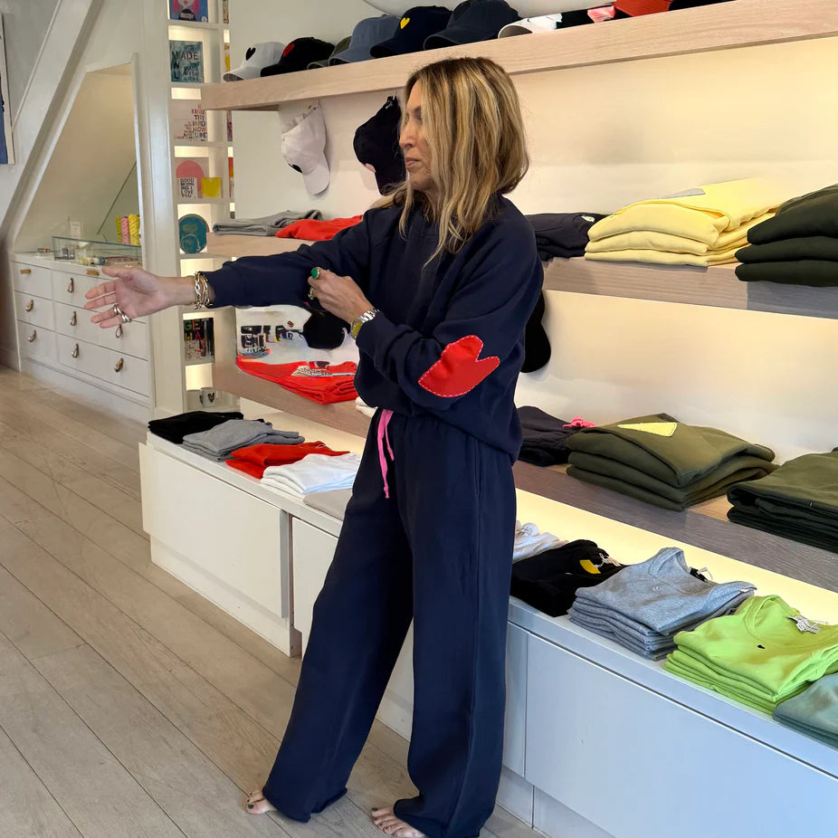 Benton Imperfect Heart Patch Sweatshirt