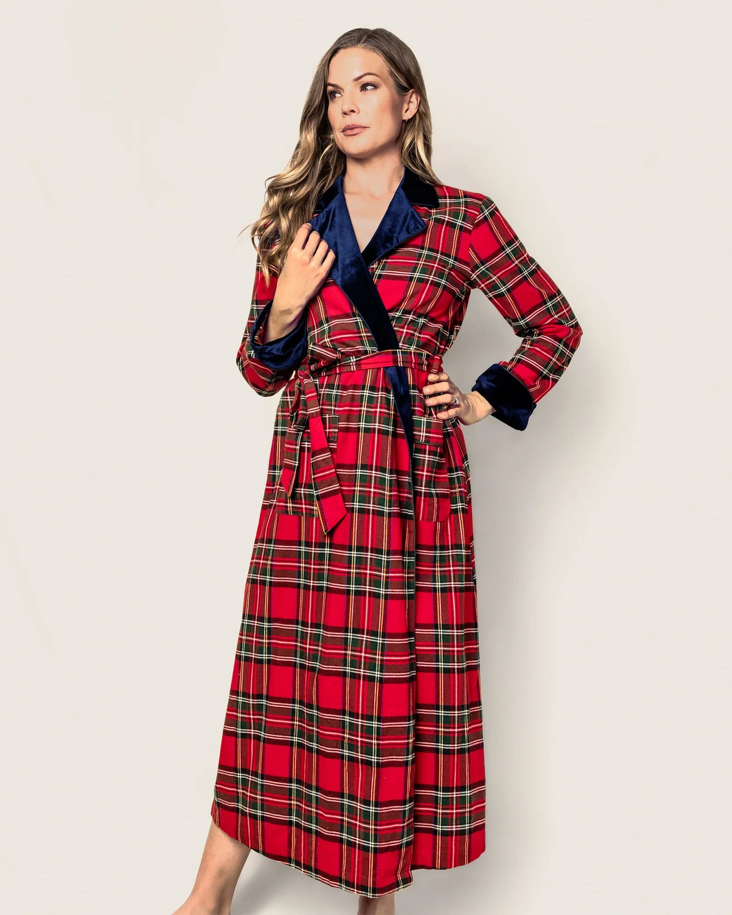 Imperial Tartan Long Robe