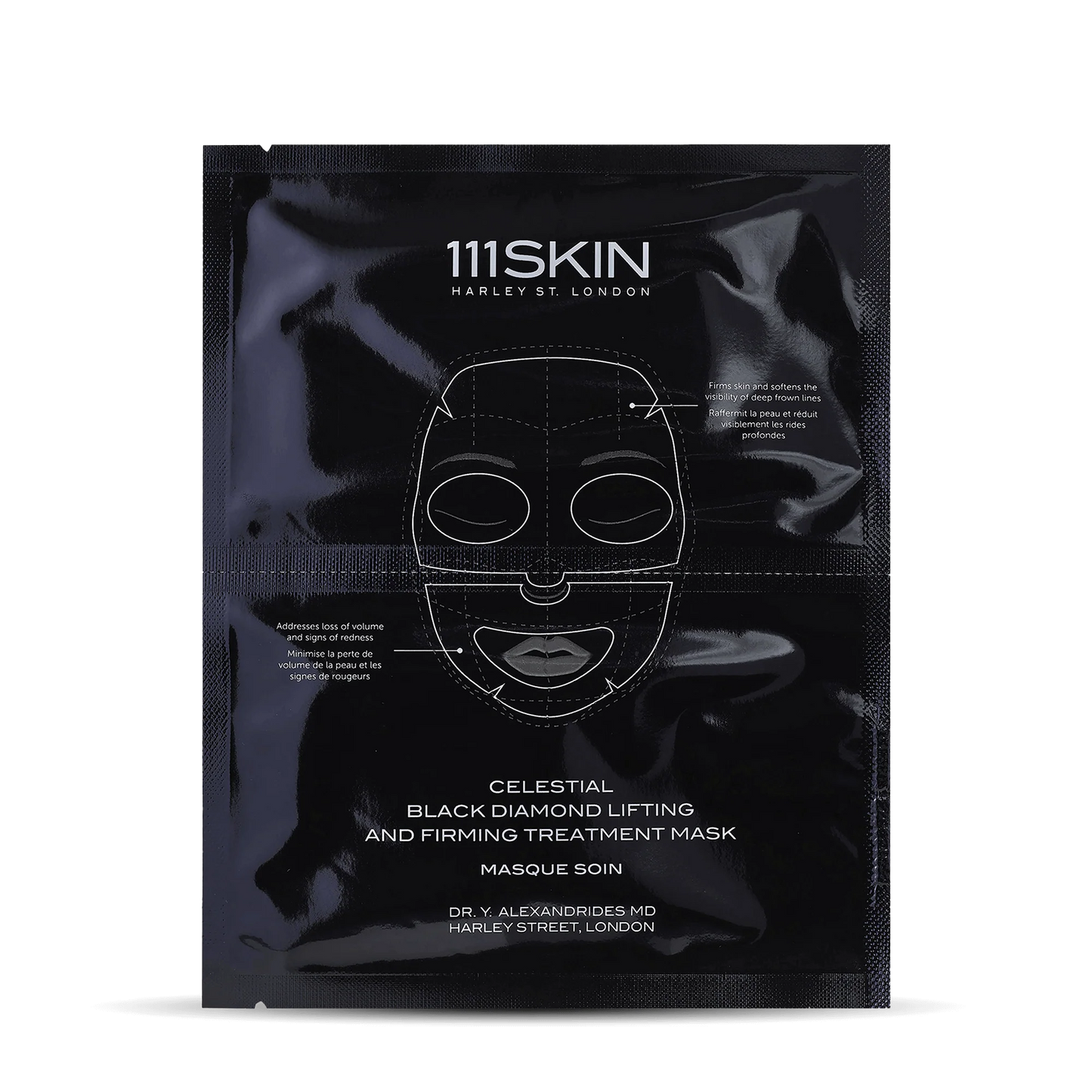 Celestial Black Diamond Face Mask