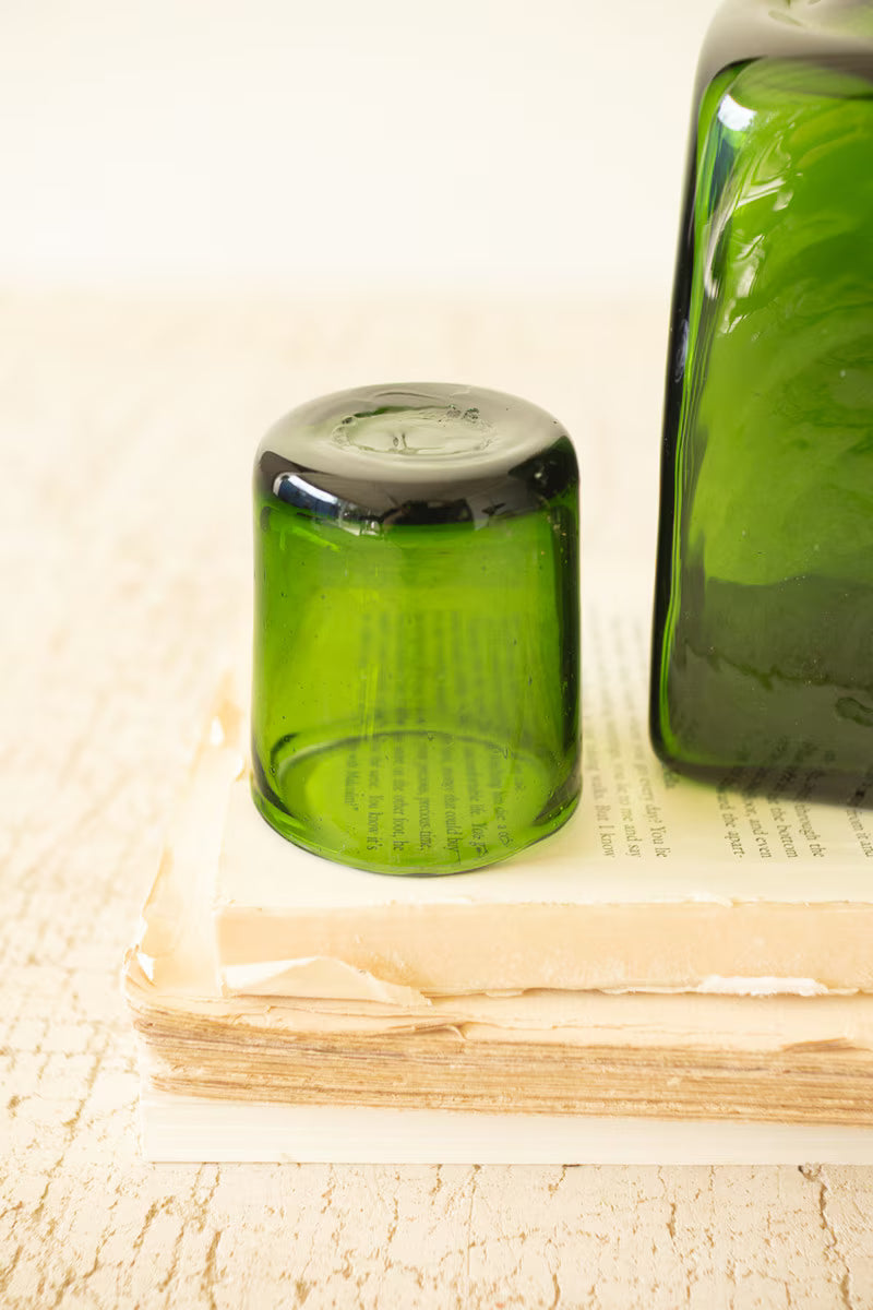 Green Bedside Carafe