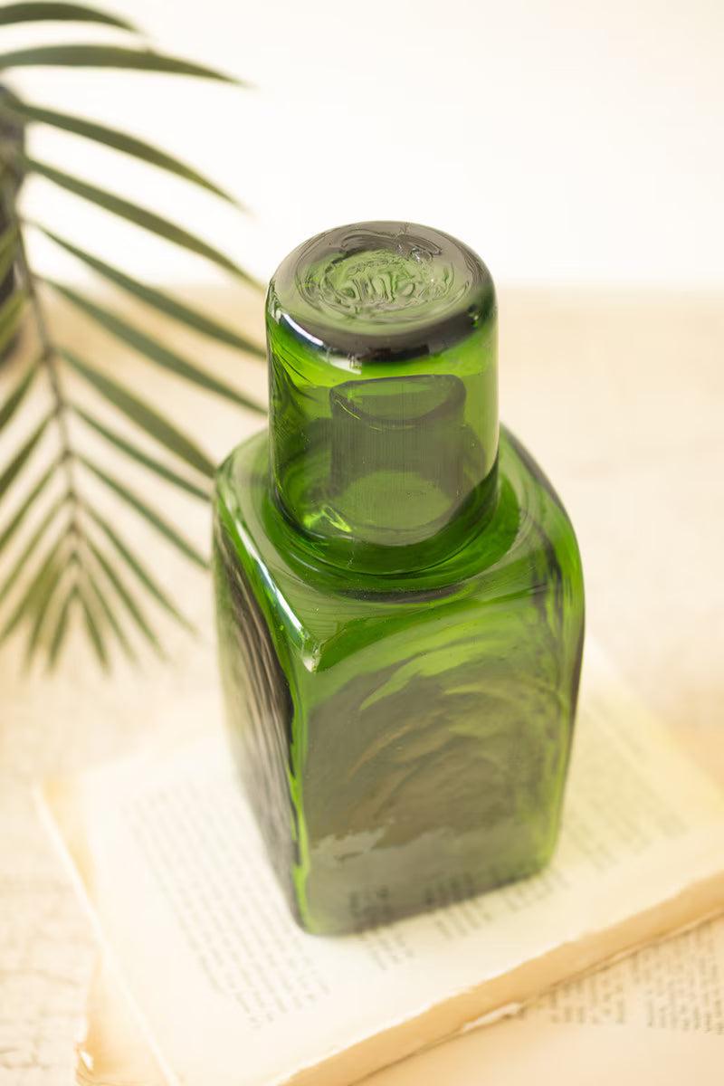 Green Bedside Carafe