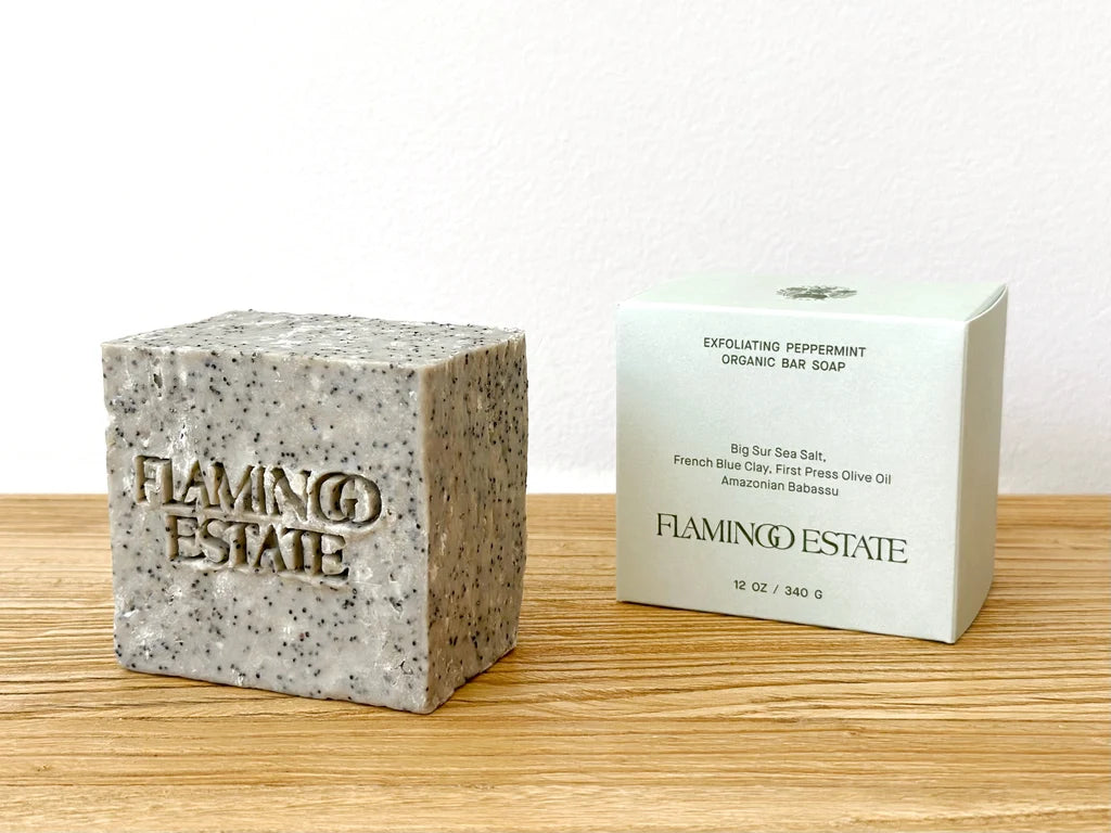 Peppermint Soap Brick