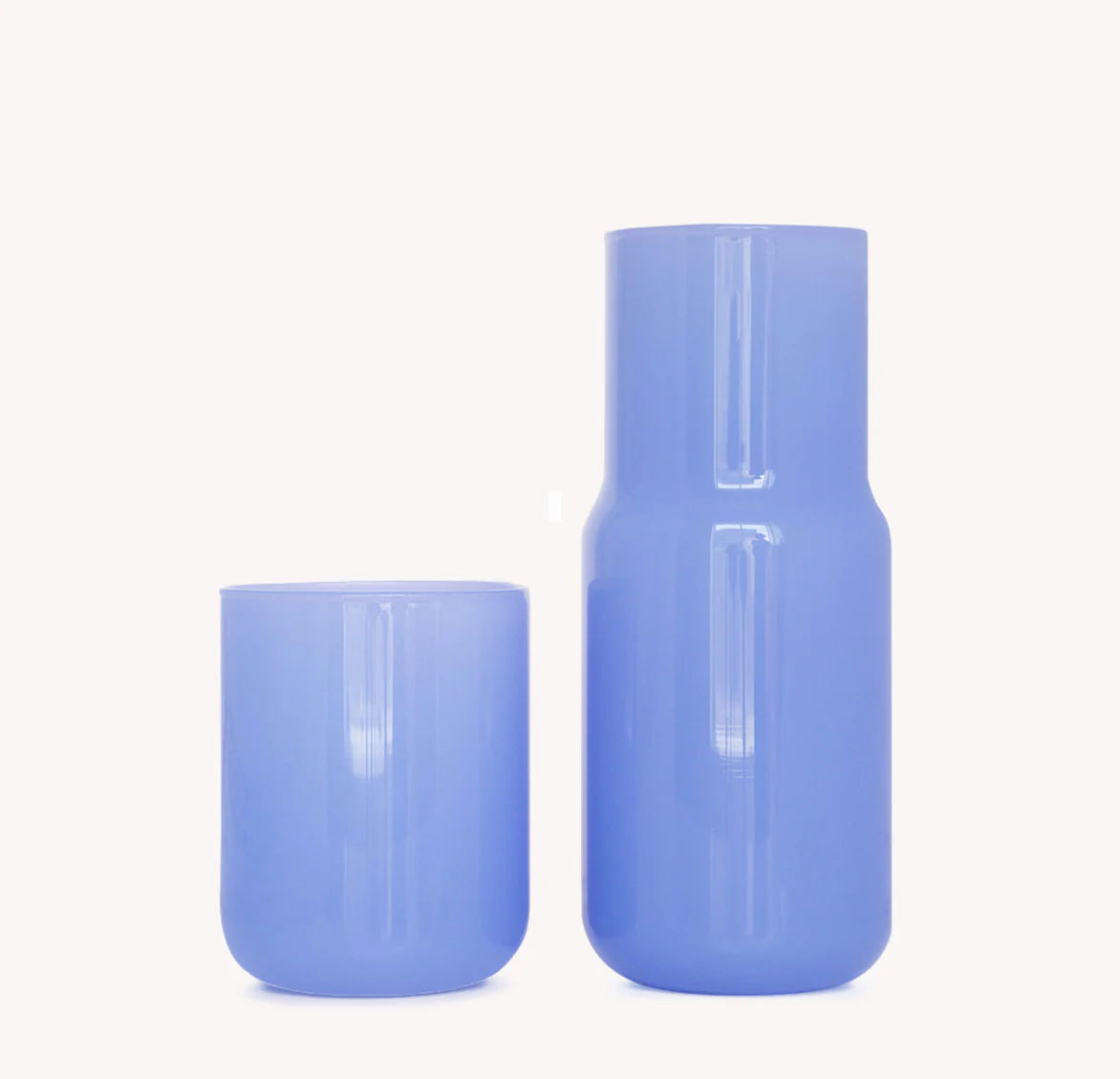 Tinted Glass Carafe