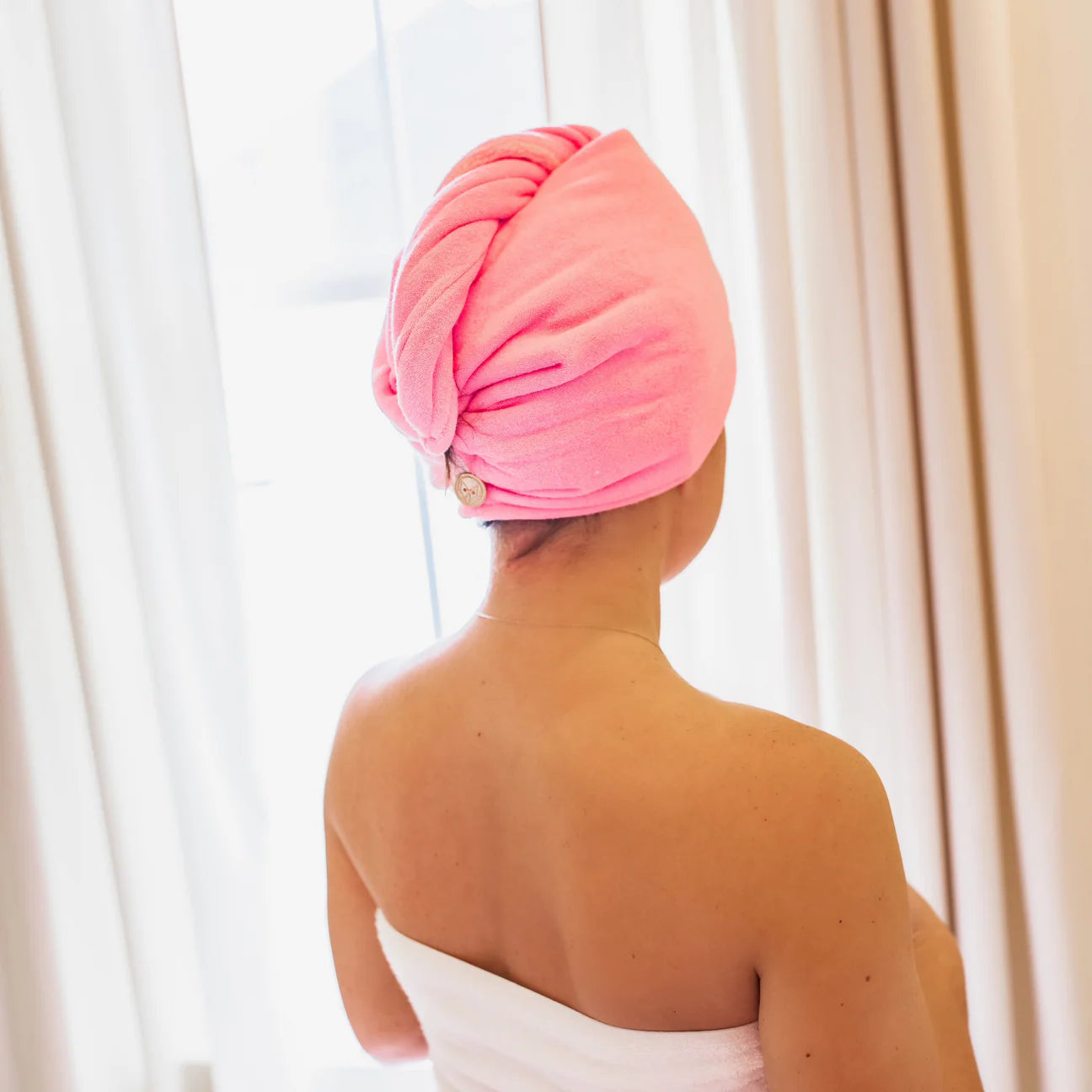Pink Towel Wrap
