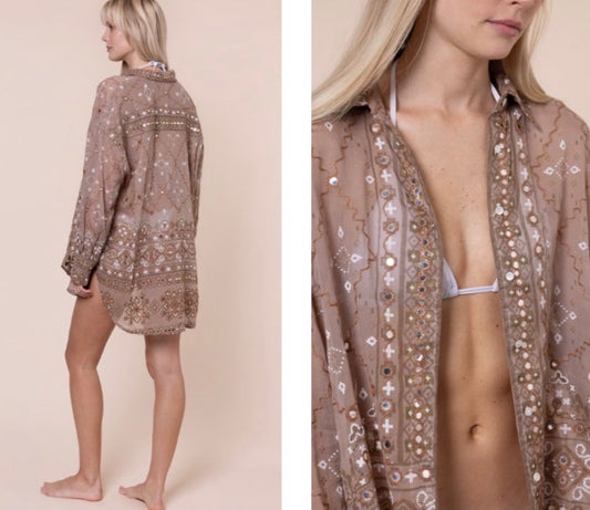Mosaic Mirrors Shirt