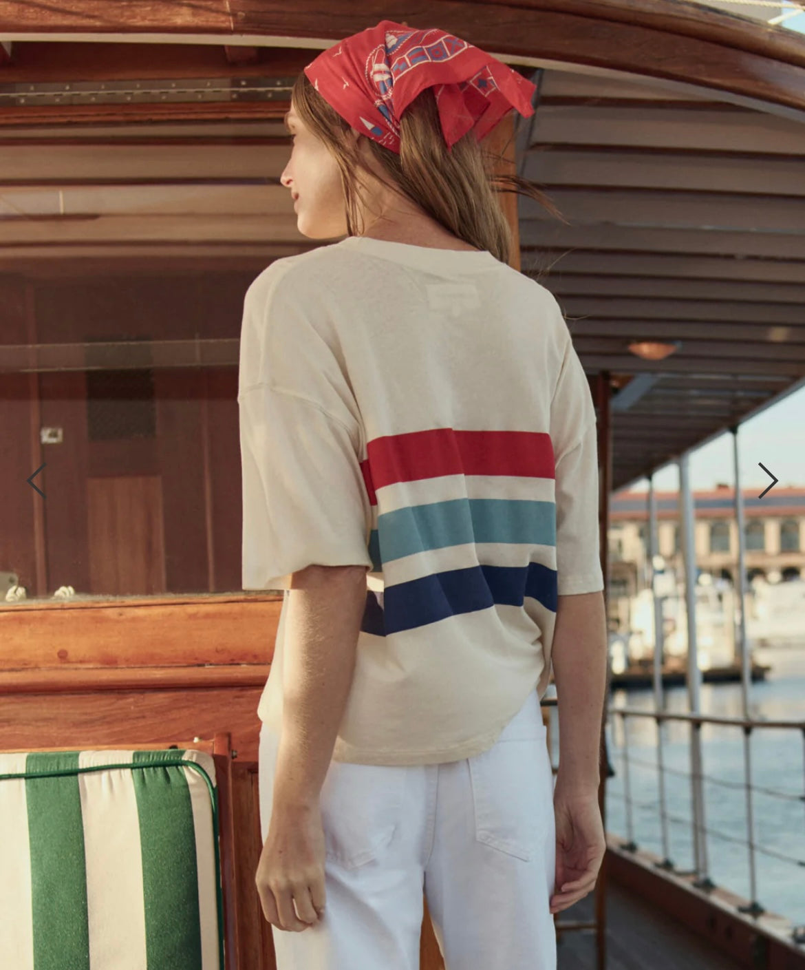 The Teammate Sweatshirt w/ Saltwater Stripe