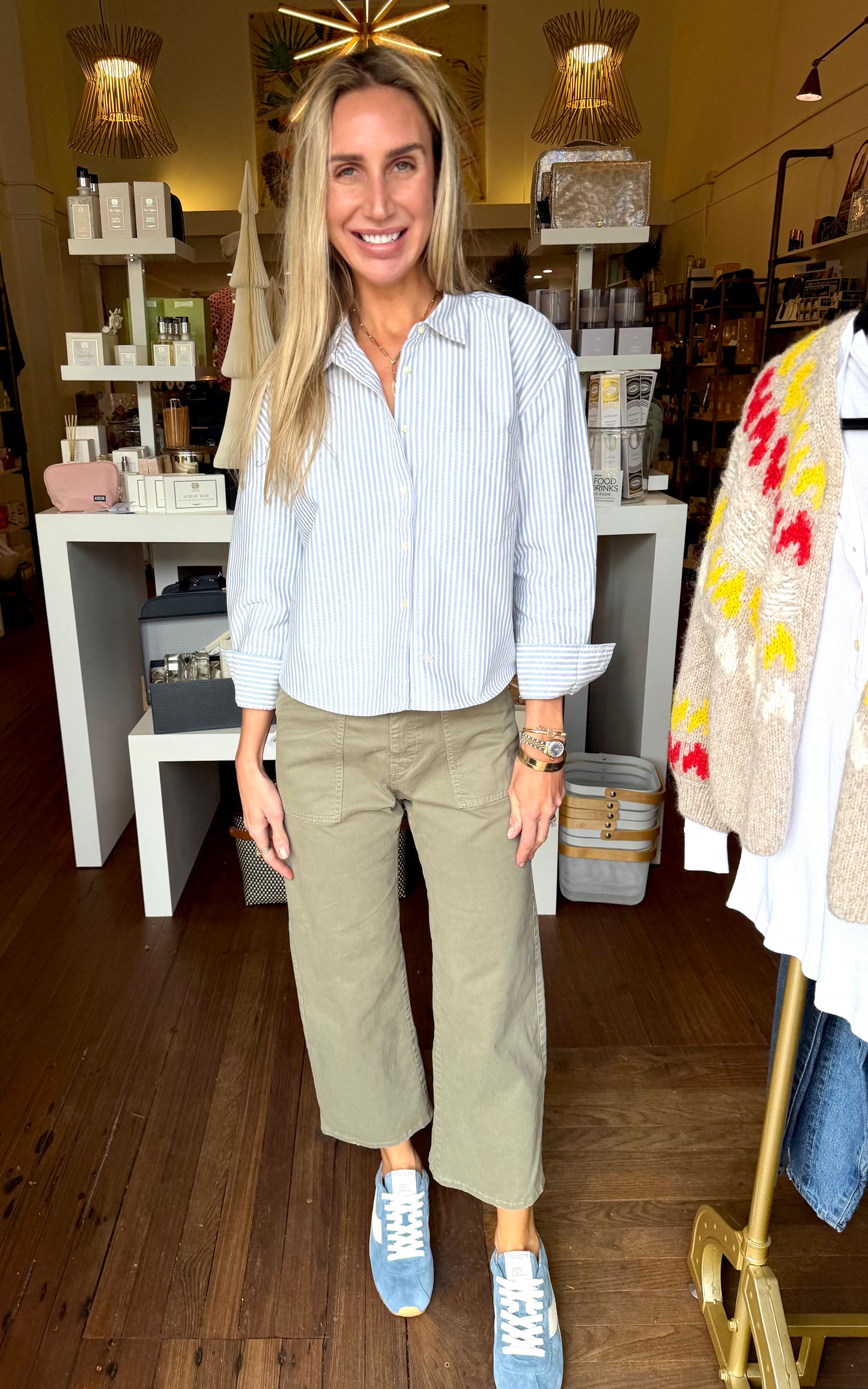 The Cropped Oxford Shirt