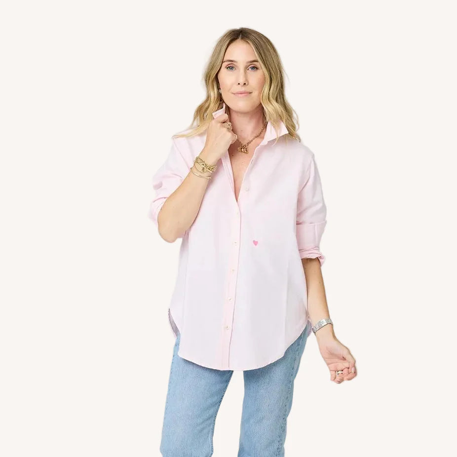 Mia Oxford Shirt Pink