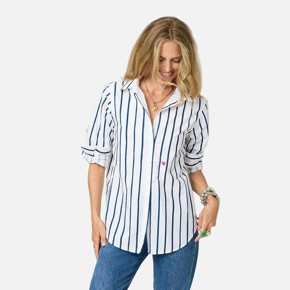 Mia Mr. Sharpie Stripe Shirt