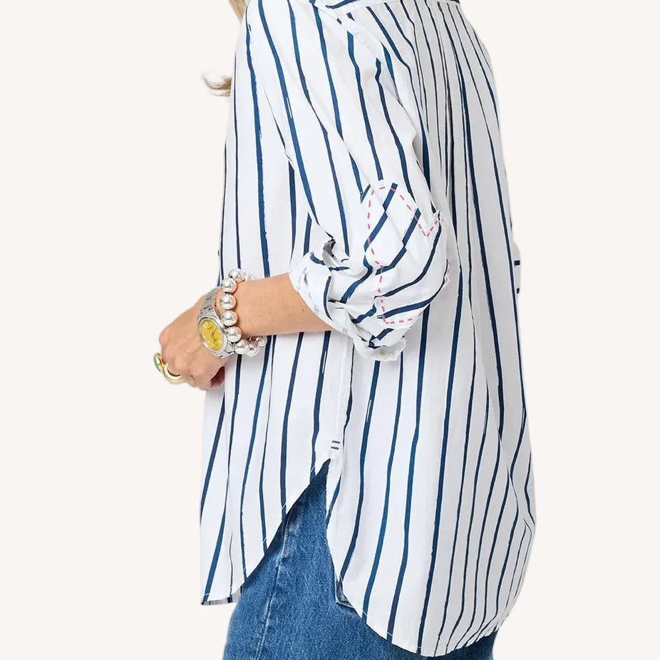 Mia Mr. Sharpie Stripe Shirt