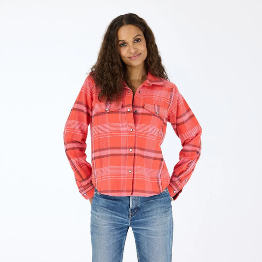 Pia Western Flannel Plaid Shirt