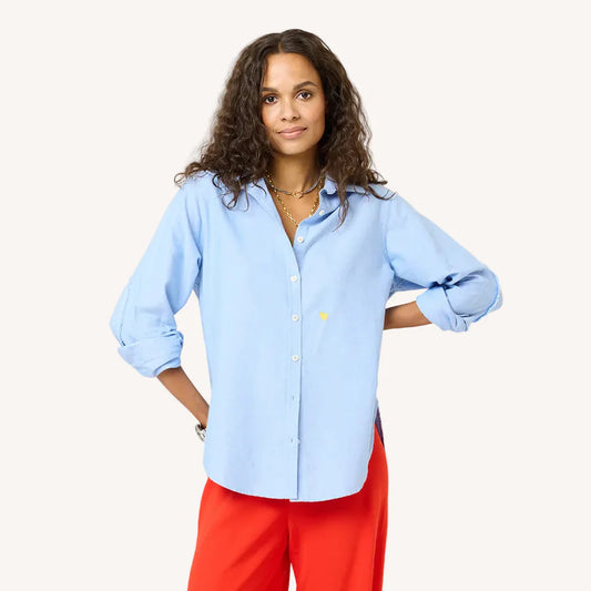 Mia Oxford Shirt Blue