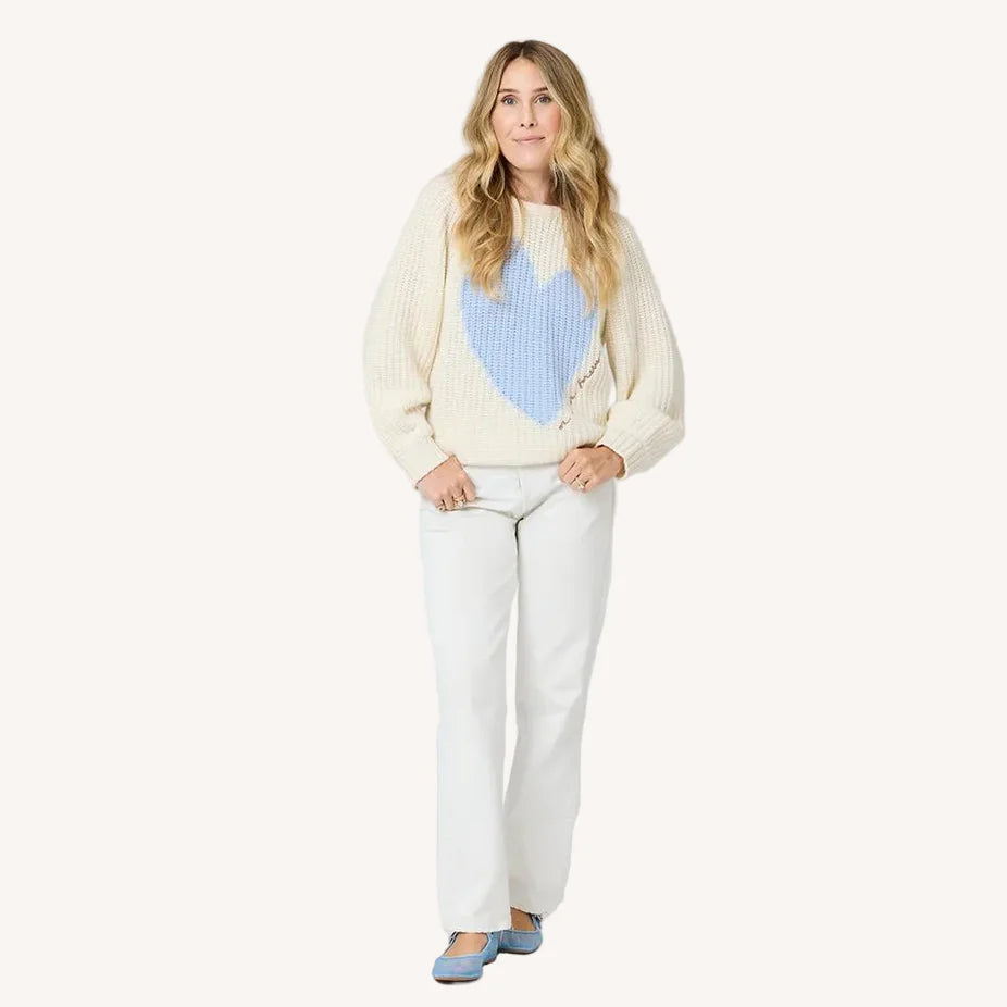 Ricki Imperfect Heart Sweater
