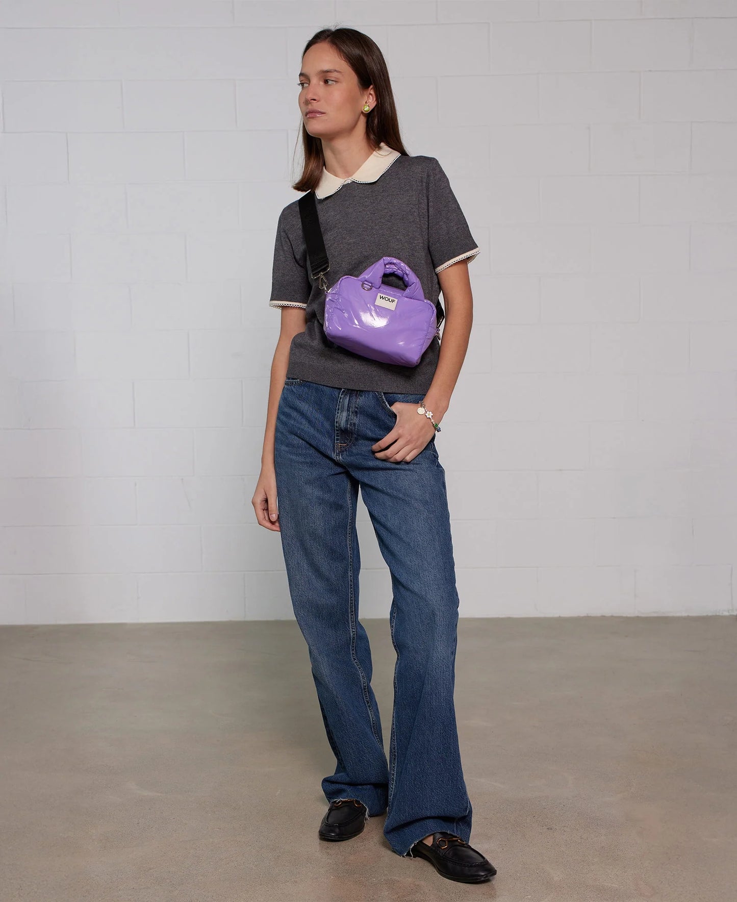 Lavender Bowling Bag