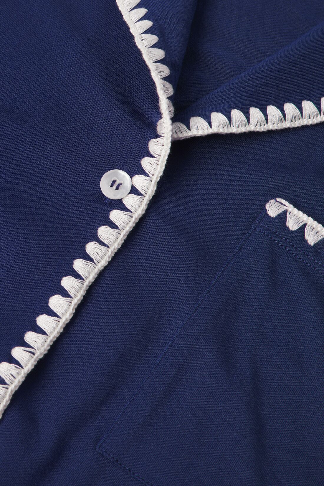 Frida Shortie PJ Navy/Ivory