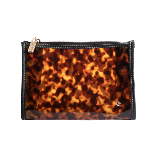 Miami Tortoise Medium Zip