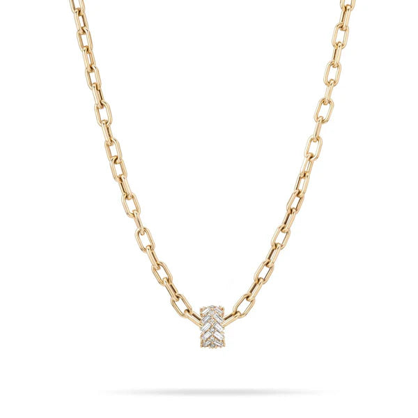 Diamond Chevron Baguette Big Bead
