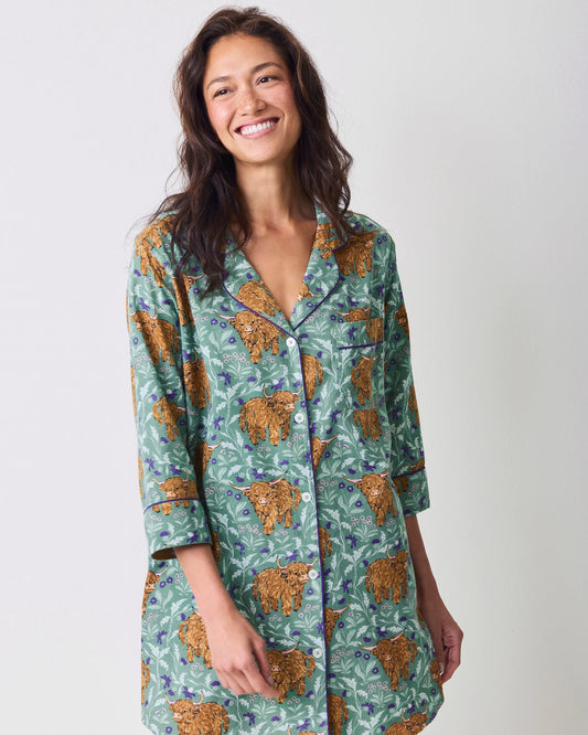 Highlands Cow Sleep Shirt