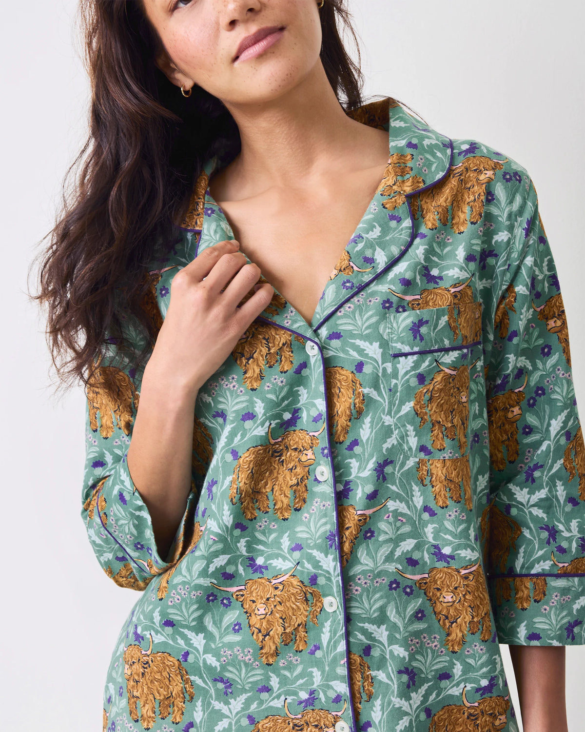 Highlands Cow Sleep Shirt