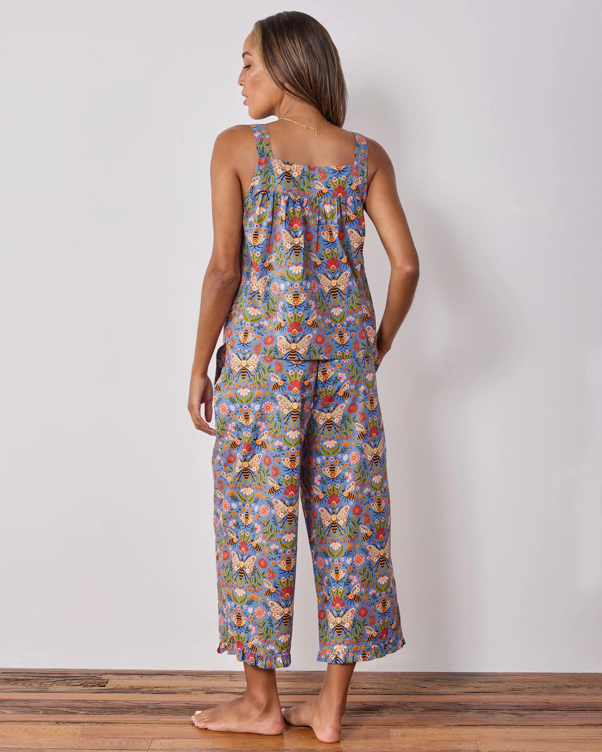 Bee Tapestry Cropped Set
