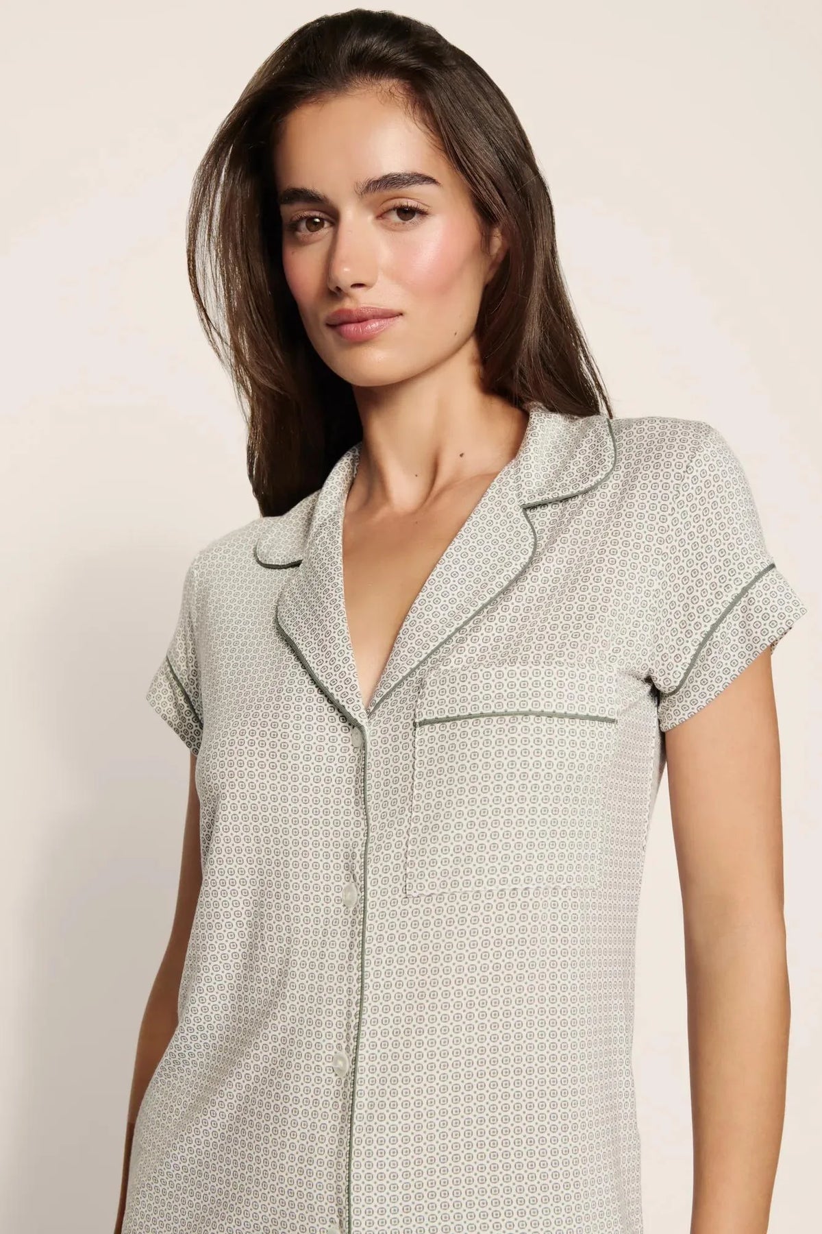 Gisele Printed Shortie Short PJ