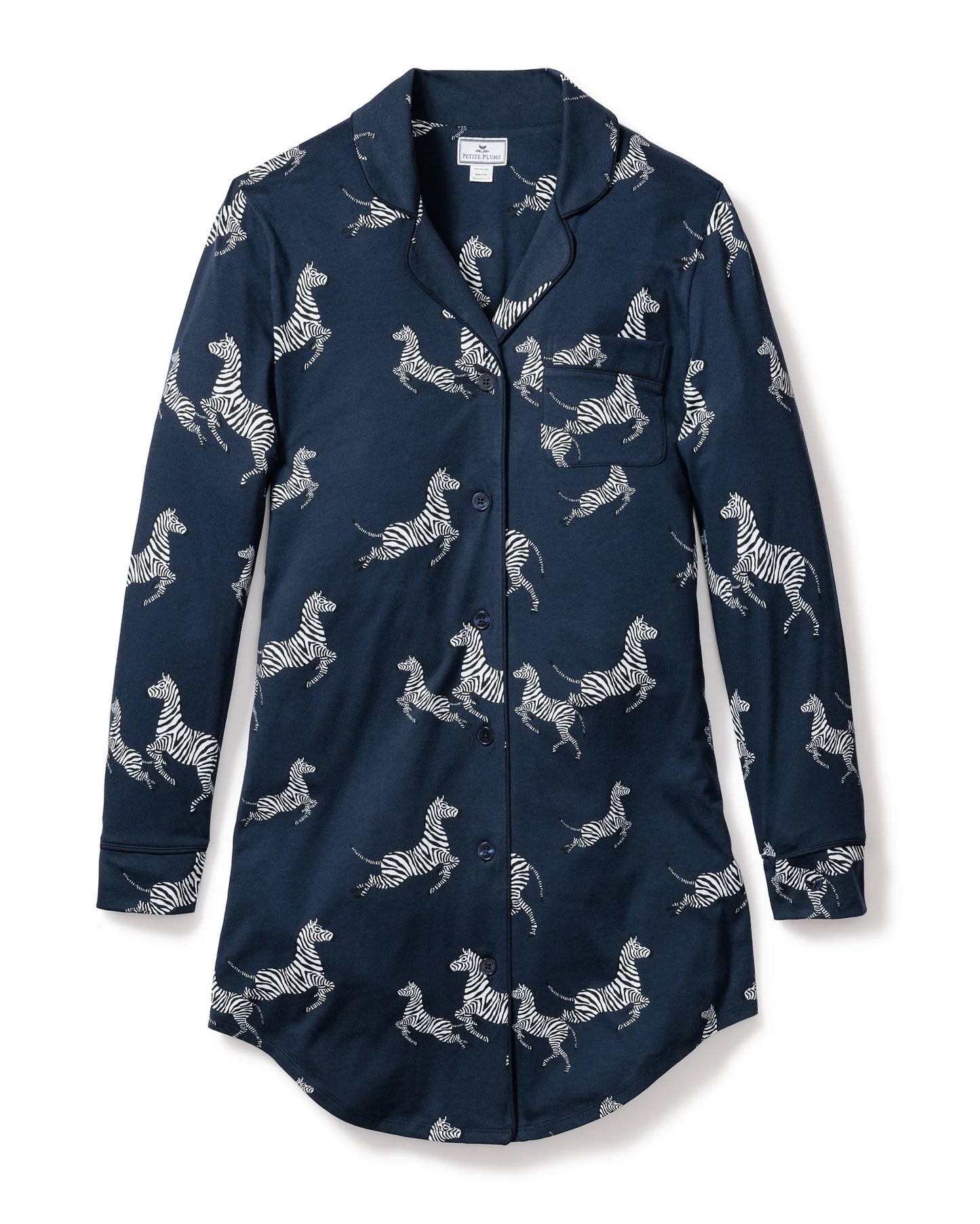 Pima Nightshirt Zèbre de Nuit