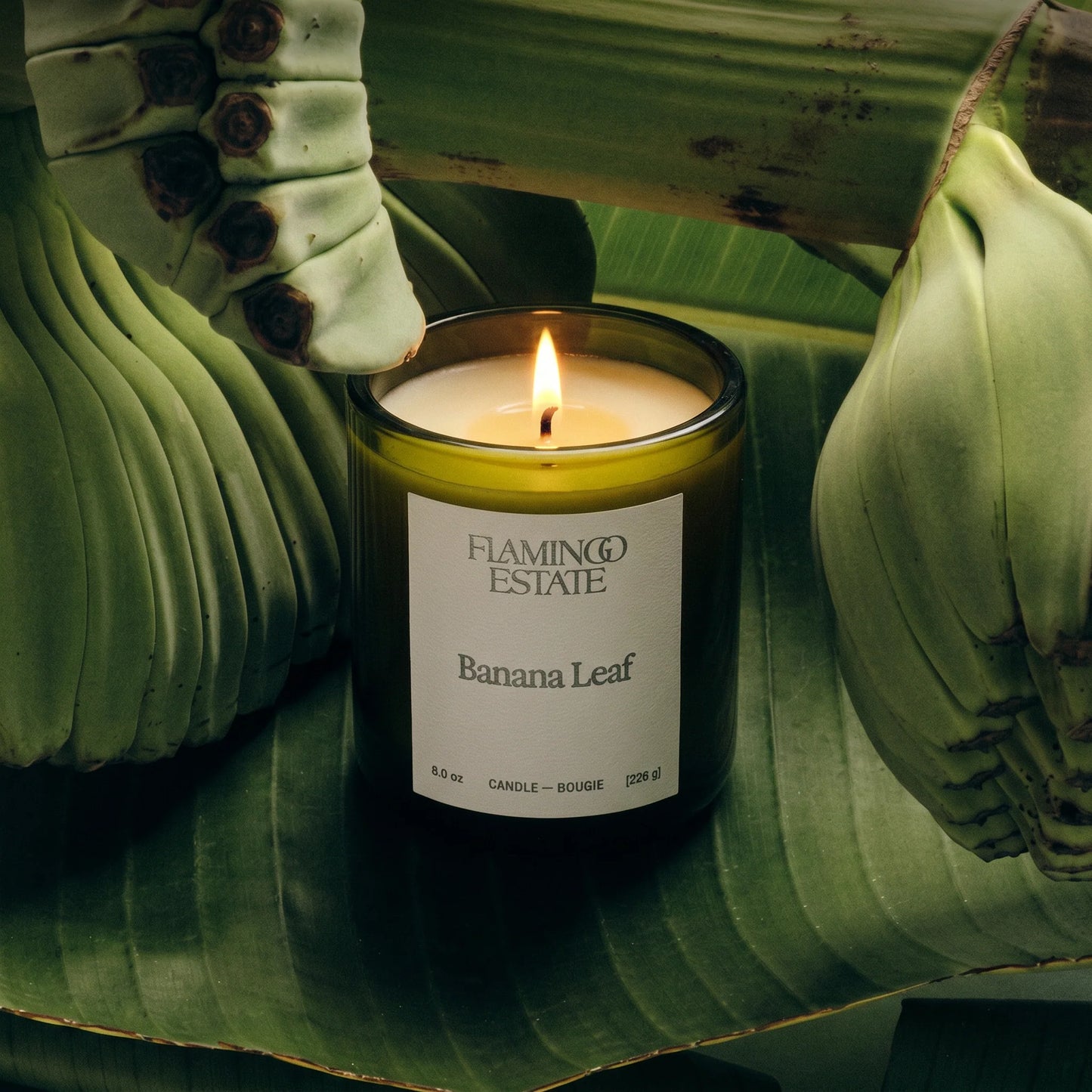 Banana Leaf Candle