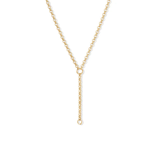 Rolo Chain Lariat 16"