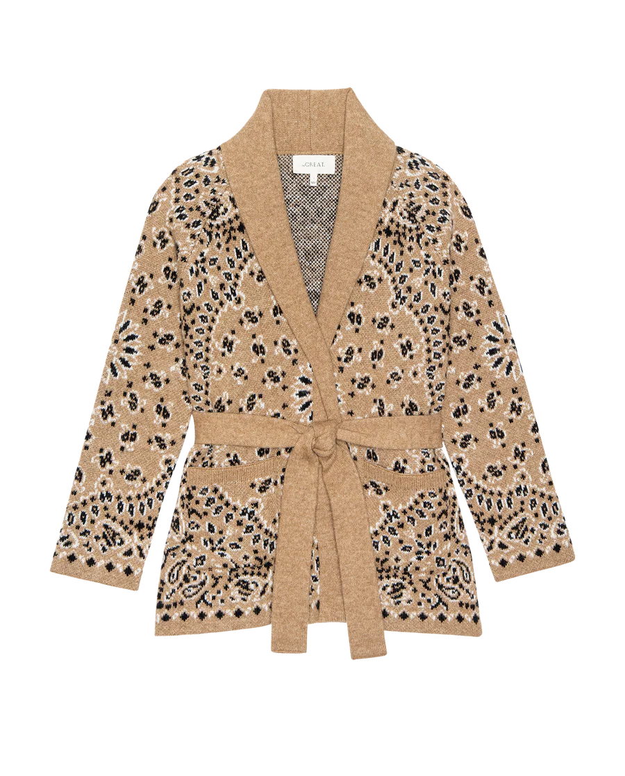 The Bandana Riding Cardigan