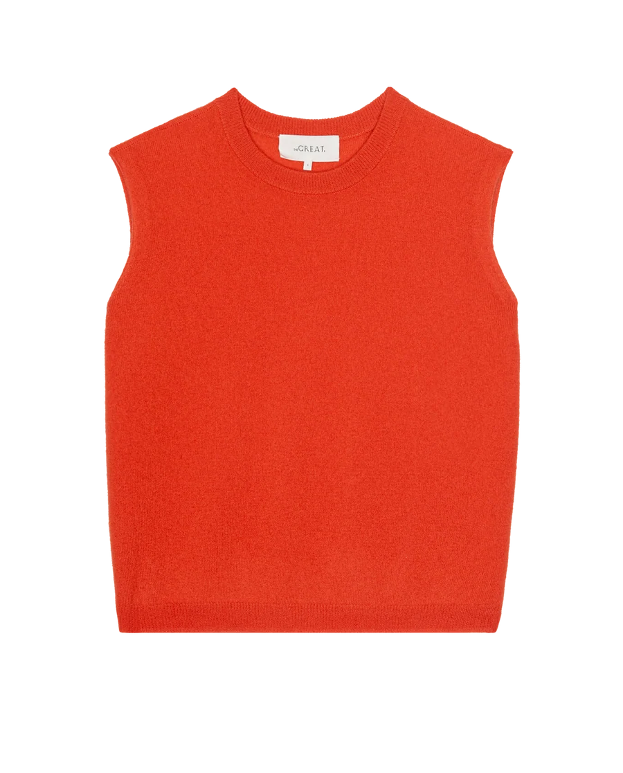 The Cashmere Pullover Vest