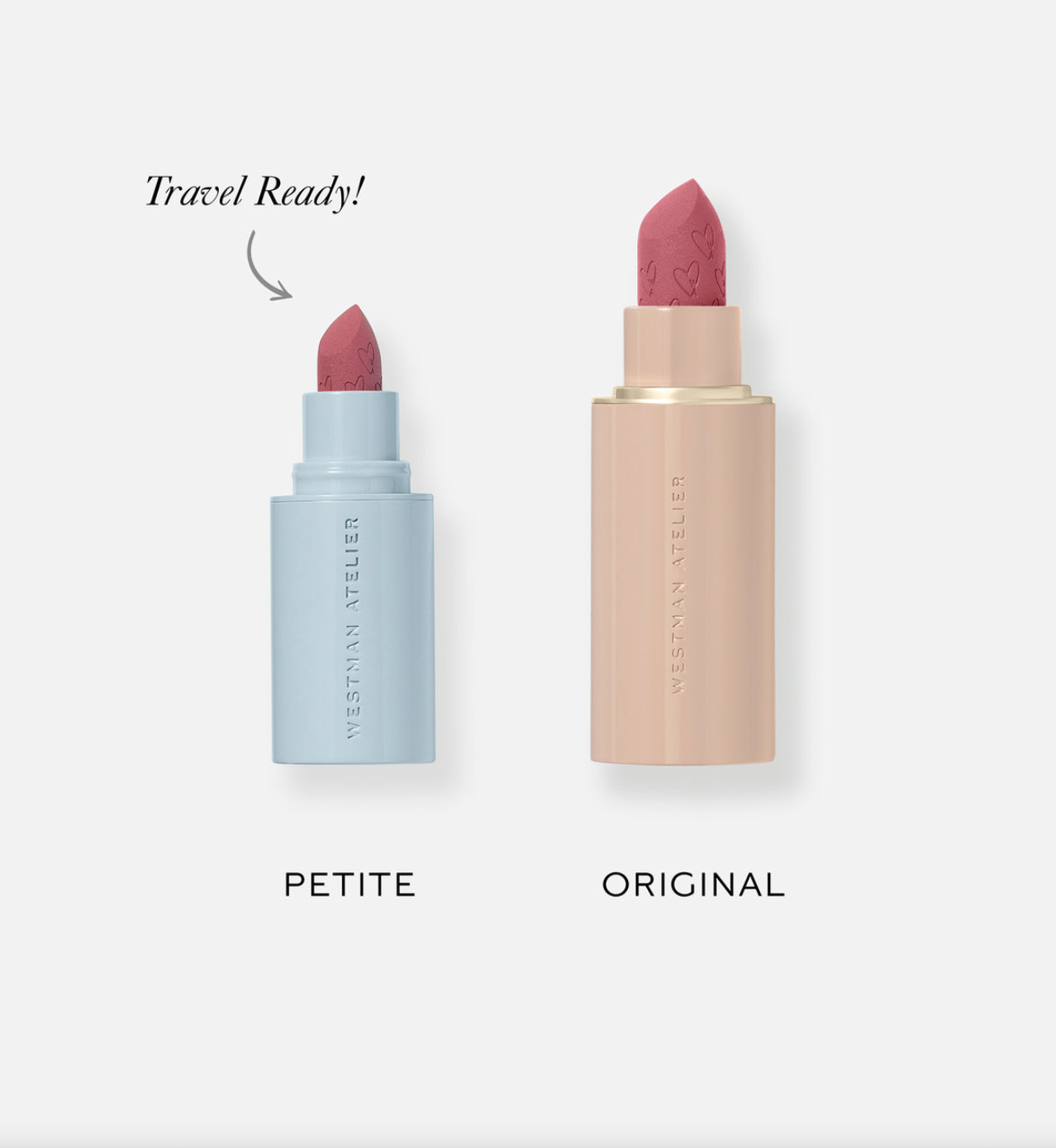 Petite Lip Suede Trio