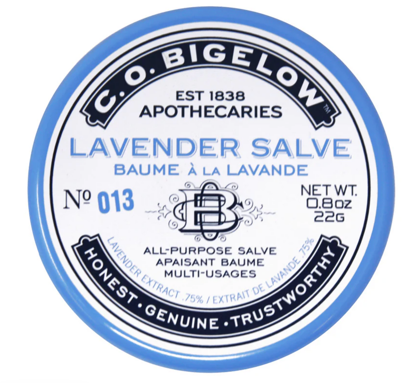 Lavender Salve Tin