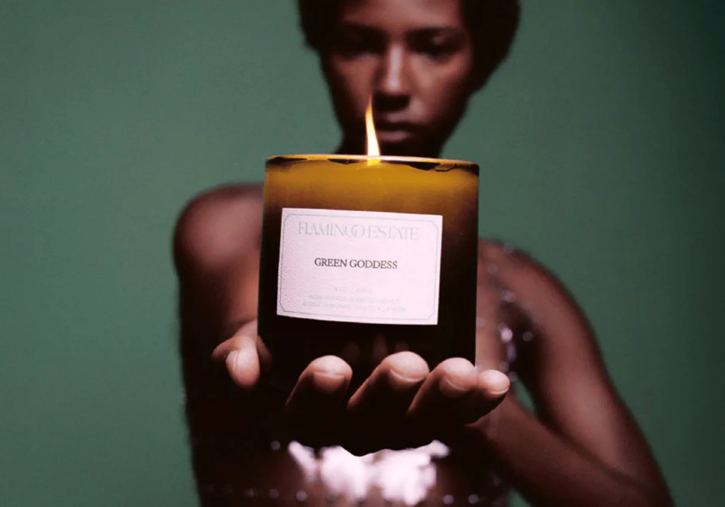 Green Goddess Candle