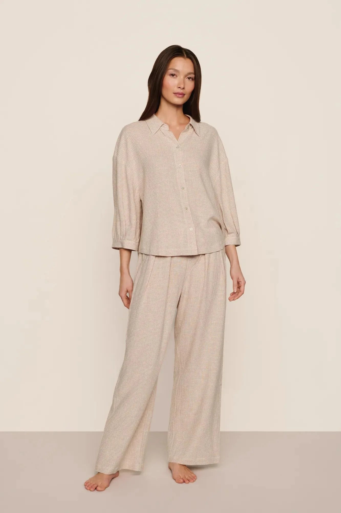 Linen Blend Top