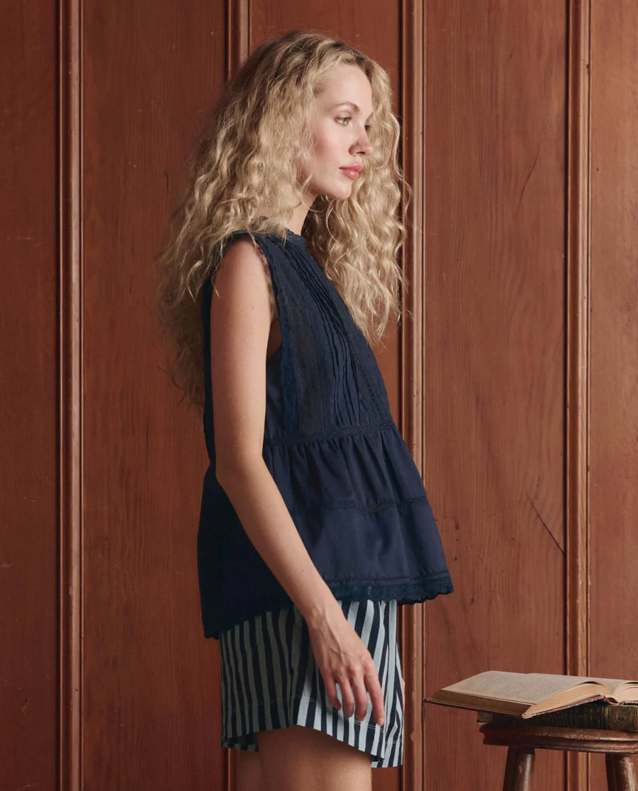 The Sonnet Top Navy